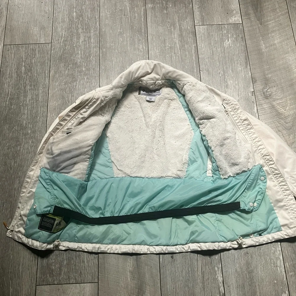COLOMBIA Cream Ski & Snow Jacket Lightweight - Picture 4 of 14
